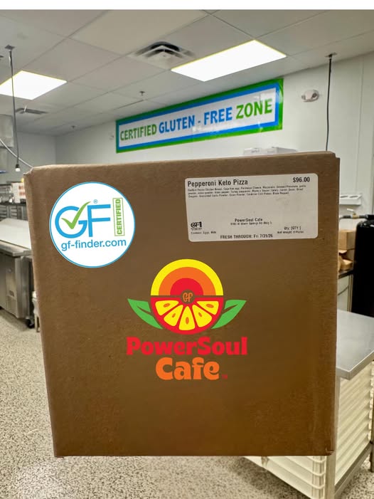 PowerSoul Cafe Certified Gluten-free Food