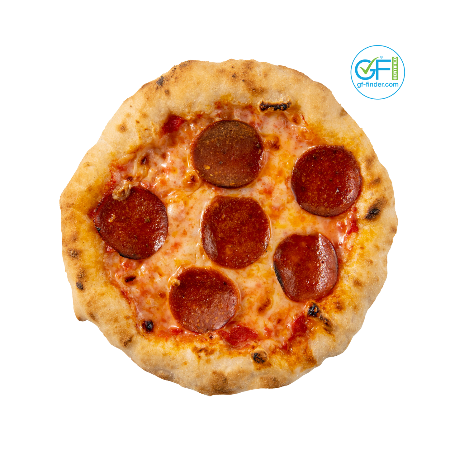 Certified Gluten-Free Vegan Pepperoni Pizza (4-Pack)