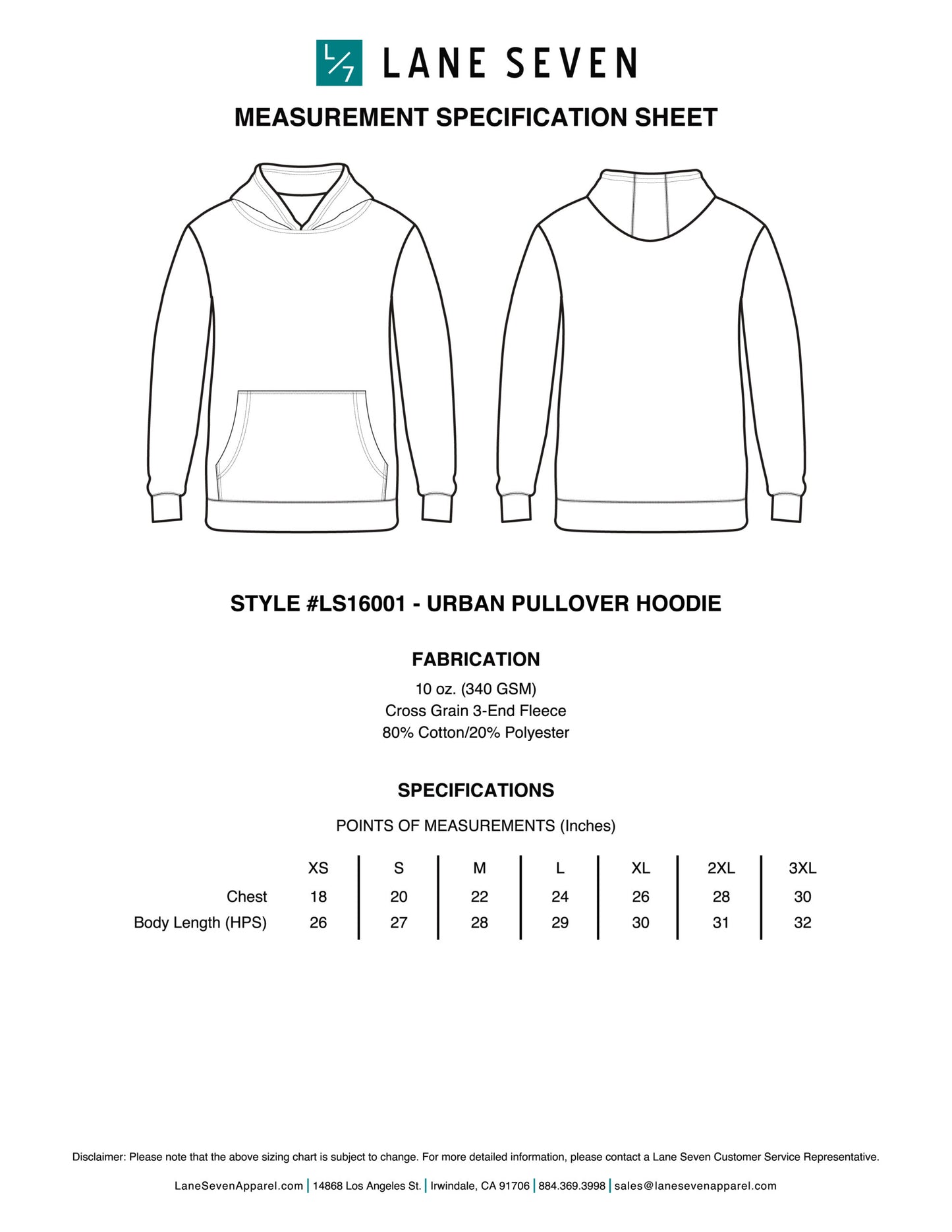 PowerSoul Puff Printed Urban Pullover Hoodie