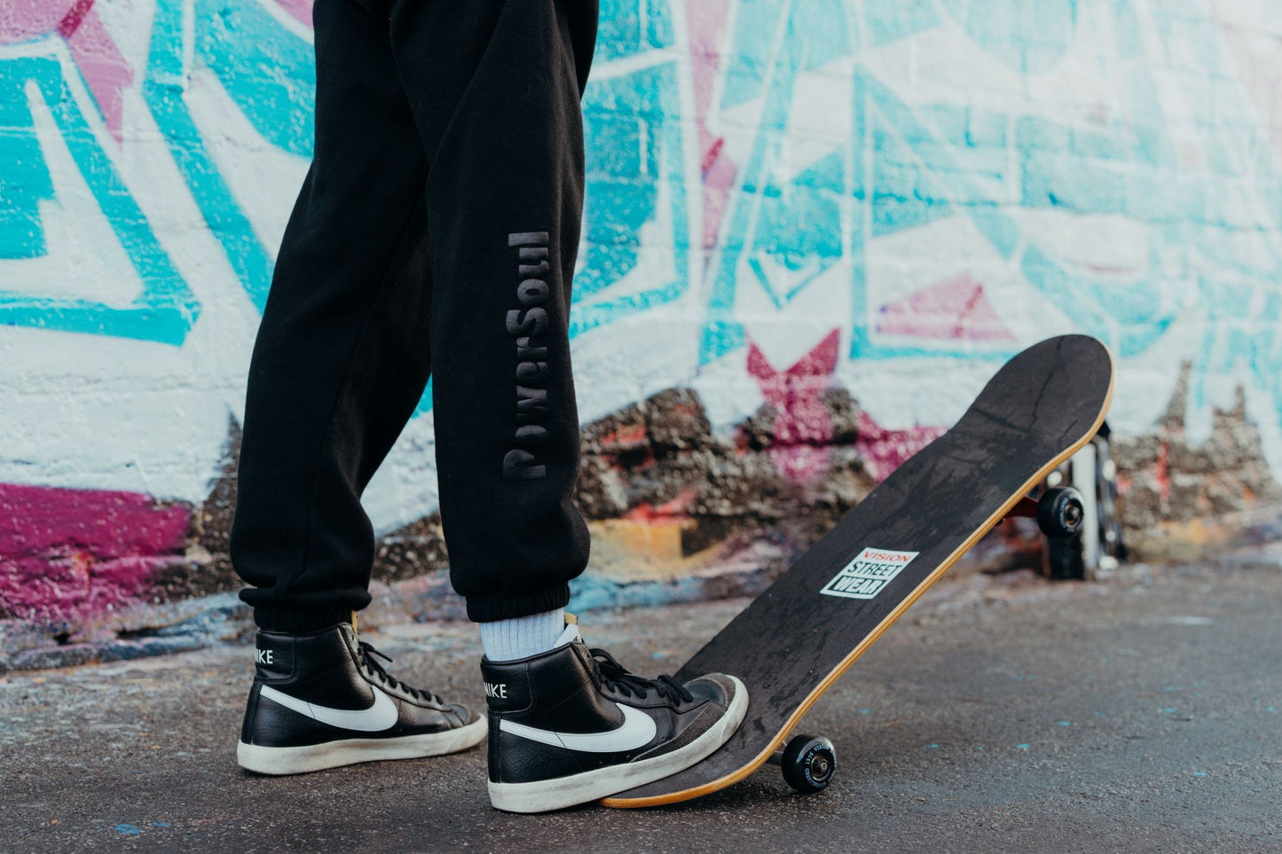 PowerSoul Printed Crop Hoodie