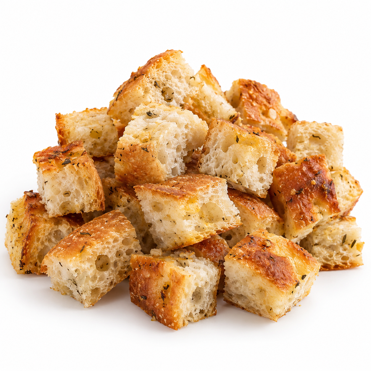 Certified Gluten-Free Vegan Garlic Focaccia Stuffing Cubes
