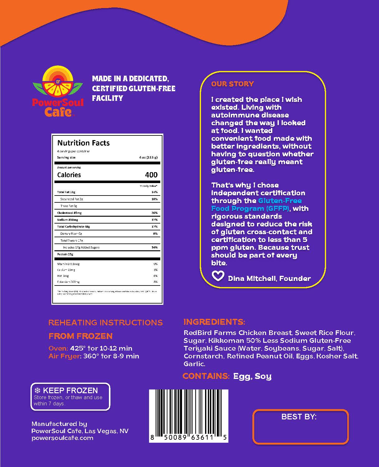 Certified Gluten-Free Dairy-Free Chicken Nuggets (1 LB)