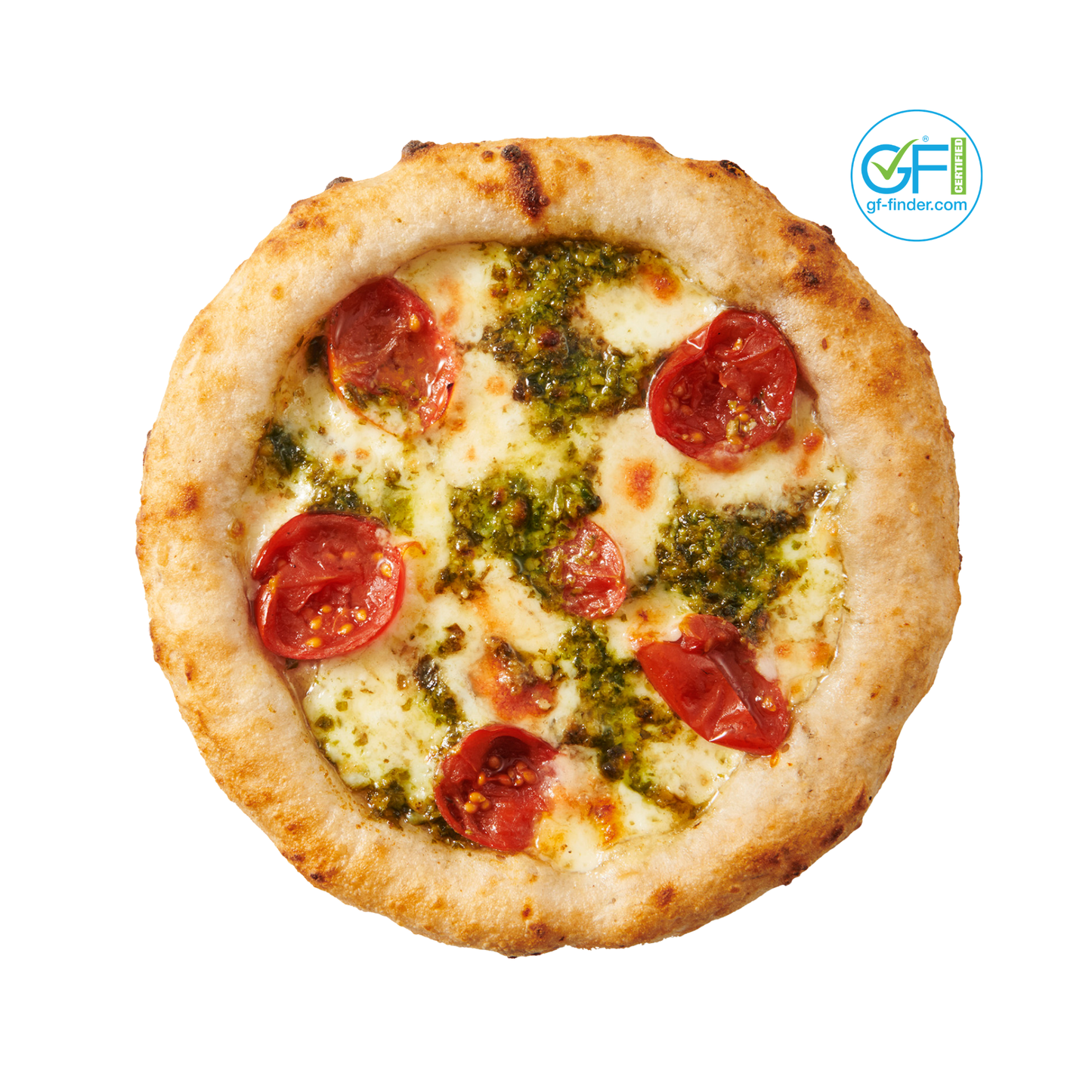 Certified Gluten-Free Pesto Caprese Pizza (4-Pack)