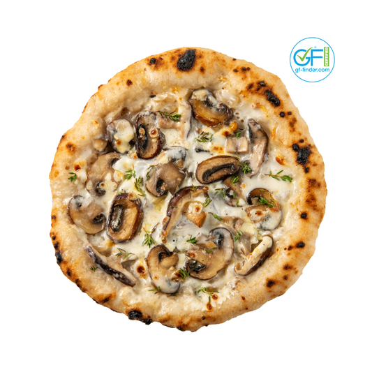 Certified Gluten-Free Vegan Mixed Mushroom Pizza (One)