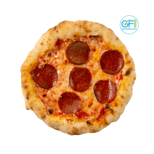 Certified Gluten-Free Vegan Pepperoni Pizza (4-Pack) | Ships Frozen Nationwide